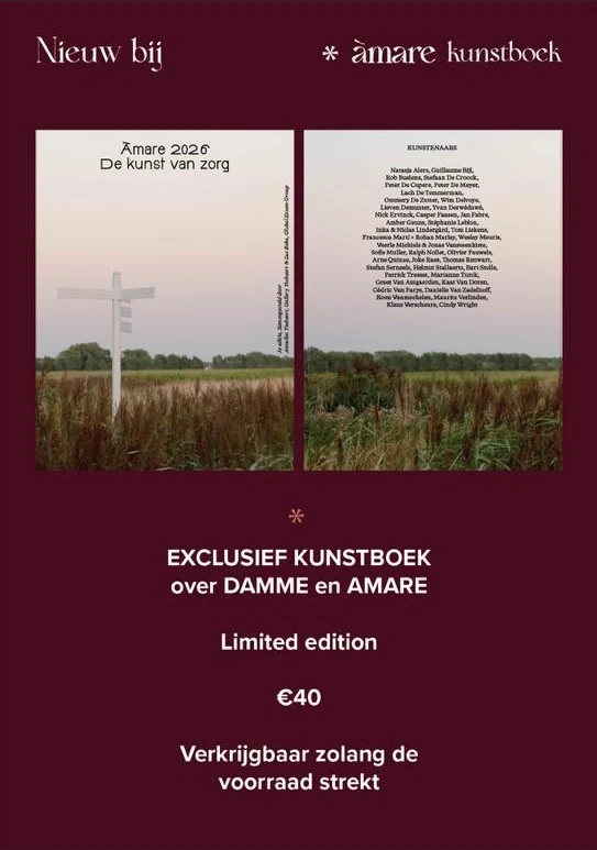 [AMARE-BOEK-2026] Exclusief àmare kunstboek - limited edition